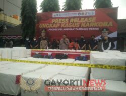 Polres Tanjung Perak Gagalkan Peredaran Narkoba, 3 Tersangka dan 36.27 Kg Sabu, Pil Koplo 11.509.000, Pil Ekstasi 4997 Beserta Serbuk Ekstasi Berhasil Diamankan