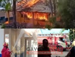 Si Jago Merah Membakar Habis Ruangan Kesenian SMPN Bernas Palalawan Riau