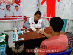 Pemeriksaan Golda PMI Halmahera Utara di Pameran Expo Pembangunan Halut, Melebihi Target