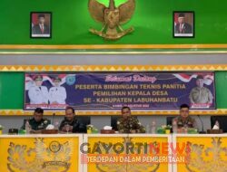 Peserta Bimbingan Teknis Panitia Pemilihan Kepala Desa Se-Kabupaten Labuhanbatu