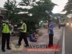 Laka Lantas Jalan Raya Ngawi Maospati Km.4,5 Antara Truck Vs Bus Sugeng Rahayu