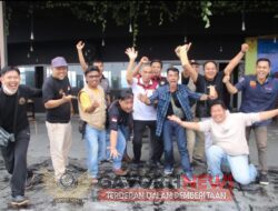 Mantap Polres Pringsewu Bersama Wartawan Gelar Lomba Domino Peringati HUT ke-77 RI