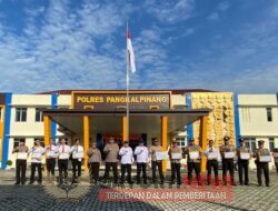 Polres Pangkalpinang Dapat Penghargaan Dari BNNP Kep. Bangka Belitung