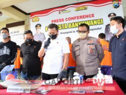 Ungkap 13 Kasus Perjudian, Polresta Banyuwangi Amankan 27 Orang Tersangka