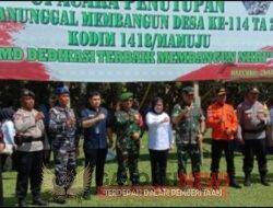 TMMD ke-114 di Kodim 1418/Mamuju, Resmi Ditutup