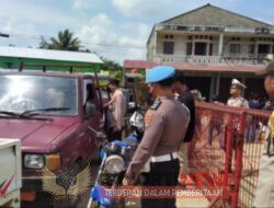 Kegiatan Rutin Yang Ditingkatkan, Polsek Jebus Melakukan Sidak Diwilayah Hukumnya