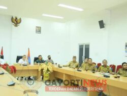 Rapat Koordinasi Pengendalian Inflasi Daerah Bersama Mendagri Secara Virtual