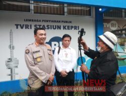 Kabid Humas Polda Kepri Lakukan Dialog Interaktif di TVRI Tanjung Pinang