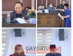 DPRD Kabupaten Labuhanbatu Menyetujui Ranperda P-APBD Kabupaten Labuhanbatu TA 2022 Menjadi Perda