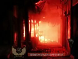Ratusan Kios Pasar Lettu Bakri Hangus Terbakar Di Duga Akibat Korsleting Listrik
