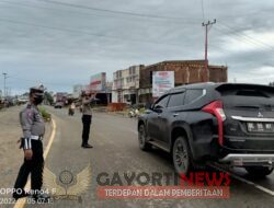 Rutinitas di Pagi Hari, Polres Mamuju Tengah Laksanakan Strong Point Guna Beri Rasa Aman Kepada Masyarakat
