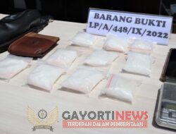 Satnarkoba Polres Gowa Berhasil Amankan 7 Pelaku dan Sabu Seberat 510 Gram 