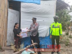 Pasca Penyesuaian Harga BBM, Polres Majene Berbagi Sembako