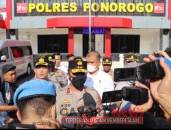 Menteri PPPA mengunjungi Mapolres Ponorogo Bersama Kapolda Jatim Mengecek Penanganan Perkara