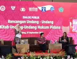 Jam – Pindum Memberikan Sambutan Dalam Dialog Publik Sosialisasi RUU KUHP