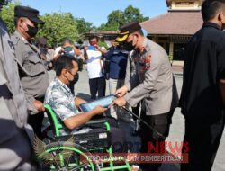 Bantu Ungkap Pelaku bondet di RSUD tongas , tiga petugas keamanan diganjar penghargaan polres probolinggo Kota