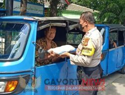 Polsek Tanjung Duren membagikan sebanyak 55 paket kantong beras