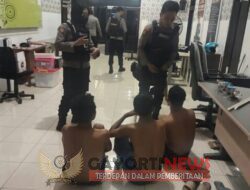 KAPOLSEK GENTENG AKP ANDHIKA M. LUBIS, S.I.K amankan 2 pelaku tawuran