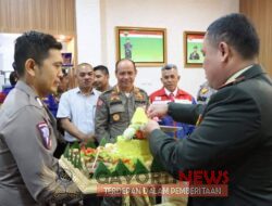 Kapolres Siak Berikan Kejutan Untuk Dandim 0322/Siak