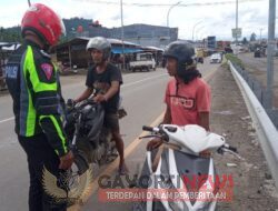Ops Zebra Marano 2022, Polres Mamuju Tengah Lakukan Patroli Hunting Guna Cegah Pelanggaran Lalu Lintas