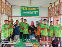 PETANI MILENIAL DESA TUMBANG TITI KECAMATAN TUMBANG TITI KAB.KETAPANG LAKSANAKAN SEKOLAH LAPANG