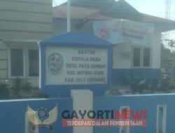 KEPALA DESA PAYA GAMBAR HARMAINI, BANTAH BERITA NYA Di MEDIA CETAK, BAHWASANYA ITU TIDAK BENAR.