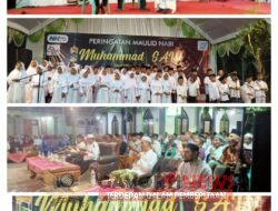 Peringatan Maulud Nabi Muhammad S.A.W Di Masjid Nurul Iman Dusun Kedungrejo, Desa Klitik, Kabupaten Ngawi.