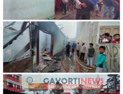 Kedai Kopi Milik Jabana Ginting Terbakar, Api Diduga Dari Tungku Pemasak Air.