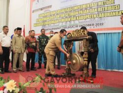 Bupati Labuhanbatu Membuka Launching Dan Mensosialisasikan Implementasi Metode Pembayaran Qris