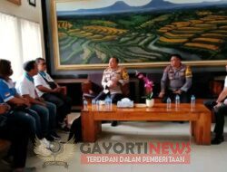 Kapolres Tabanan Terima Audensi Pengurus KNPI Kabupaten Tabanan