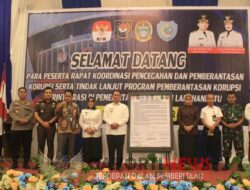Pemkab Labuhanbatu Dukung Tim Korsupgah Wilayah I KPK-RI Monitoring Program Pemberantasan Korupsi.