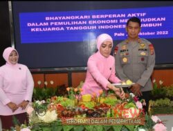 Peringatan HKGB ke 70, Kapolda Sulteng: Bhayangkari dapat mewujudkan keluarga yang tangguh untuk Polri Presisiku