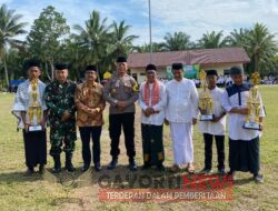 Peringati Hari Santri Nasional, Wakapolres Mamuju Tengah Hadiri Upacara di Ponpes