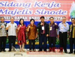 Bupati Karo Hadiri Sidang Kerja Majelis Sinode GBKP