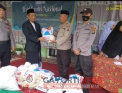 Mempringati Hari Santri Nasional, Kapolres Tanah Karo Pimpin Upacara di Ponpes Bunayya.