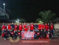 Bupati Labuhanbatu Melepas Pemberangkatan 30 Relawan Dalam Rangka Temu Karya Relawan III Tingkat PMI Sumut