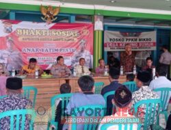 Bhakti Sosial, Polresta Sidoarjo bagikan Santunan kepada 50 Anak Yatim Piatu