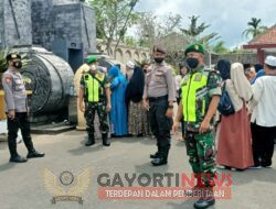 Cegah Lonjakan Kasus Positif Covid-19, Kodim 0808/Blitar Gelar Patroli Gabungan dan Penegakan Protkes