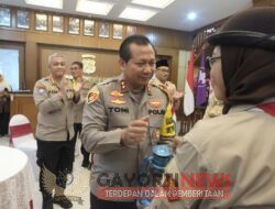 Kapolda Jatim Lepas Kontingen Pramuka Saka Bhayangkara Ikuti Pertikaranas