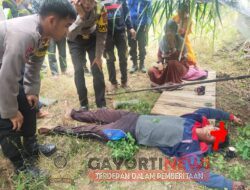 Anggota Polsek Budong-Budong Polres Mateng Sigap Datangi TKP Penemuan Mayat