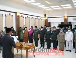 SEBANYAK 53 PEJABAT ESELON II HINGGA JABATAN FUNGSIONAL DI LANTIK OLEH WALI KOTA SUKABUMI DI BALAI KOTA SUKABUMI
