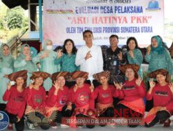 Tim Evaluasi TP.PKK Pemprovsu Kunjungan ke Desa Kutagaluh