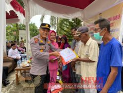 Alhamdulillah Acara Ramah Tamah Kapolsek Koto Gasib dan Santunan kepada Lansia.