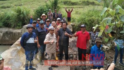 Rasa Perduli Terhadap Masyarakat DPRD Kabupaten Muara Enim, Bersama, Kabid PU, Muara Enim, Jumandil, Tinjau Babakan Kute Atas