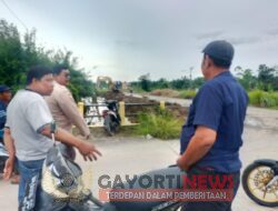 Hari ke 7 Polsek Siak monitoring bencana banjir di Benteng hilir dan kampung paluh Kec Mempura 