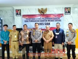 Polres Siak Melaksanakan Kegiatan Pelatihan Keterampilan dan Etika Pelayanan Publik