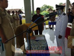 Kepala Desa Kenongorejo Kecamatan Bringin Ngawi Mengadakan Pelantikan dan Pengambilan Sumpah Jabatan Perangkat Desa Baru