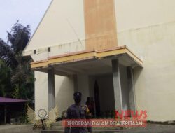 Polres Mamuju Tengah Rutin melaksanakan pengamanan kebaktian Ibadah Gereja di Hari Minggu