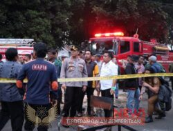 Kapolres Tanah Karo Bersama Forkopimda, Turun Langsung Tinjau Peristiwa Kebakaran RS. Umum Kabanjahe