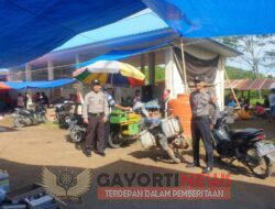 Personil Polsek Tabulahan Laksanakan Pengamanan Pasar